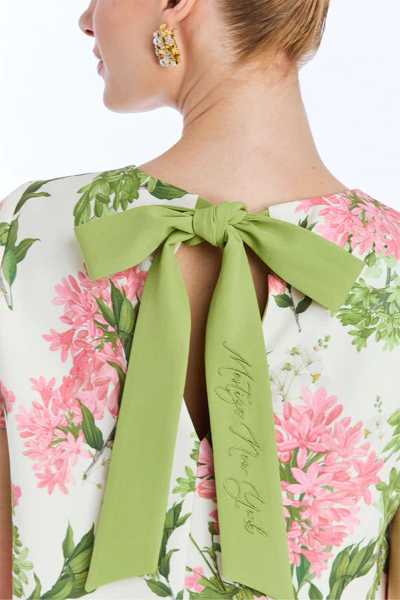 Reversible Self-Tie Bow Dress