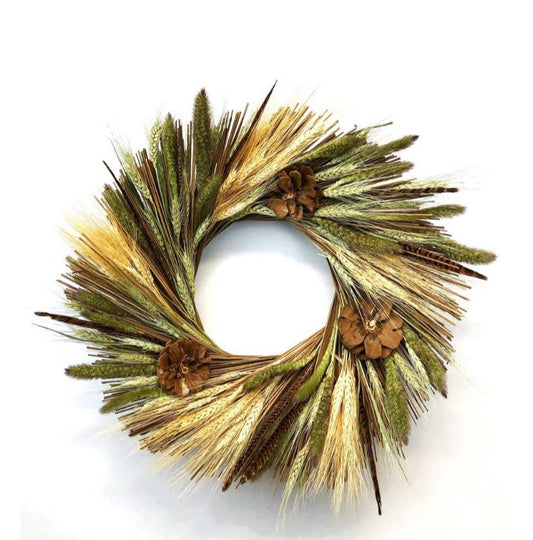 thanks & giving wreath - fall wreath that gives back 22 Inch
