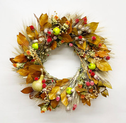 Cornucopia wreath