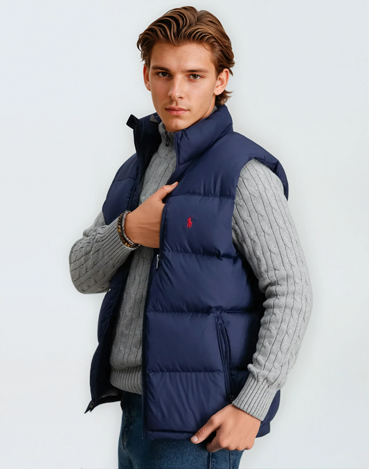 Men's down warm vest