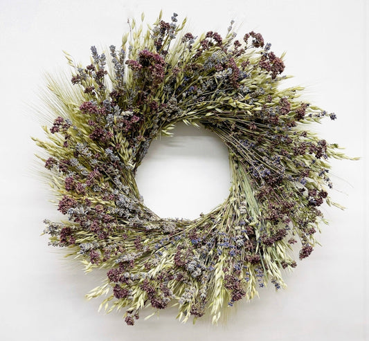 Autumn Rains Dried Floral Wreath